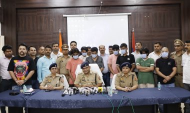 अमेरिकी नागरिकों से ठगी करने वाले अन्तरराष्ट्रीय गिरोह के सात अभियुक्त गिरफ्तार