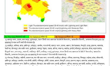 प्रयागराज समेत उत्तर प्रदेश के कई जिलों में बारिश का अलर्ट, किसानों और आमजन को सतर्क रहने की सलाह