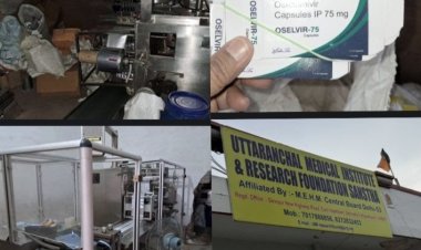 एफएसडीए व गाजियाबाद क्राइम ब्रांच की संयुक्त टीम ने देहरादून में नकली दवा फैक्ट्री का किया भंडाफोड़