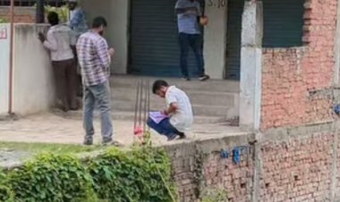 वाराणसी में पड़ाव से डोमरी तक लगभग पांच किमी लम्बी फोरलेन सड़क के लिए नापी शुरू