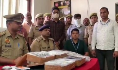 वाराणसी कैंट रेलवे स्टेशन पर एक करोड़ के जेवरात संग दो व्यापारी गिरफ्तार
