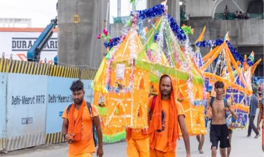उत्तर प्रदेश में कांवड यात्रा का उत्साह, कांवड़ यात्रा मार्ग पर उमड़े शिव भक्त