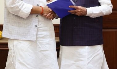 जनहित के दो मुद्दे को लेकर प्रधानमंत्री मोदी से मिले सांसद वीरेंद्र सिंह