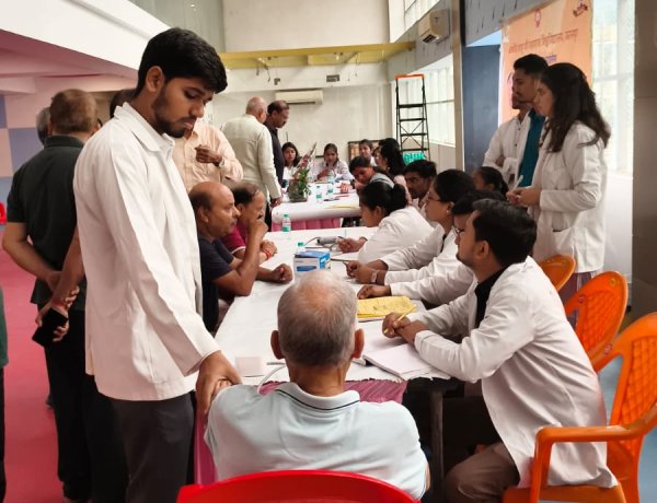 स्वस्थ समाज के निर्माण में जागरूकता और नियमित स्वास्थ्य जांच जरूरी : प्रो. विनय कुमार पाठक