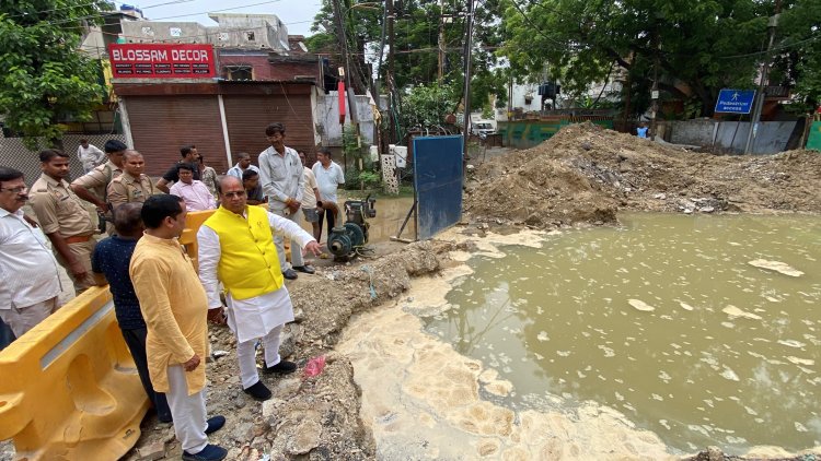 जल निगम की लापरवाही नहीं चलेगी, एफआईआर दर्ज कराऊंगा": विधायक