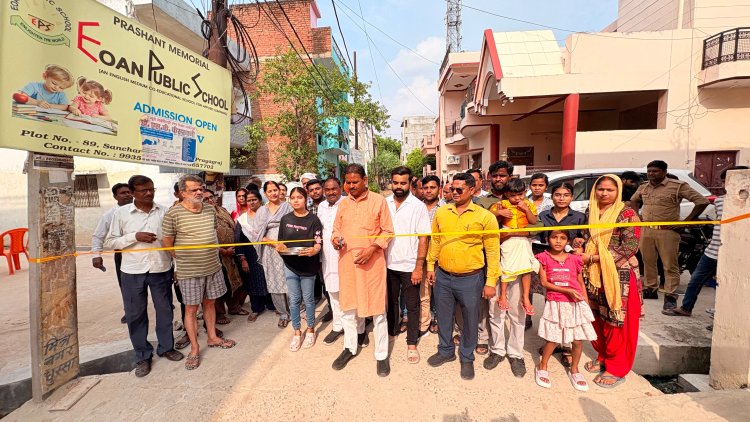 प्रत्येक वार्ड में बेहतर आधारभूत सुविधाएं उपलब्ध कराना नगर निगम की प्राथमिकता : गणेश केसरवानी