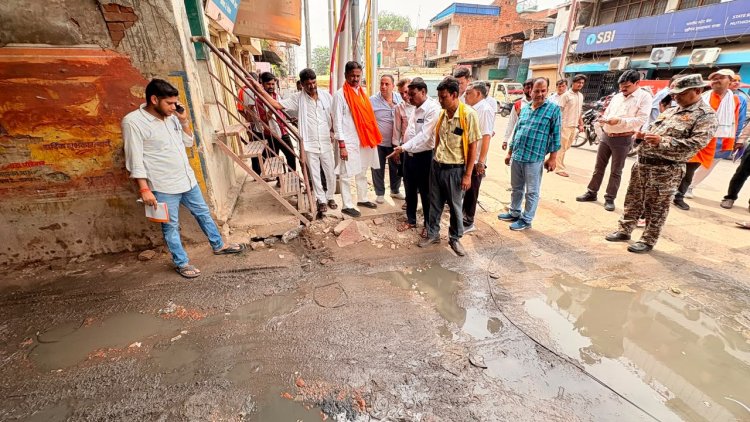 जगन्नाथ रथ यात्रा से पहले महापौर गणेश केसरवानी का निरीक्षण, श्रद्धालुओं की सुरक्षा व सुविधा सर्वोच्च प्राथमिकता