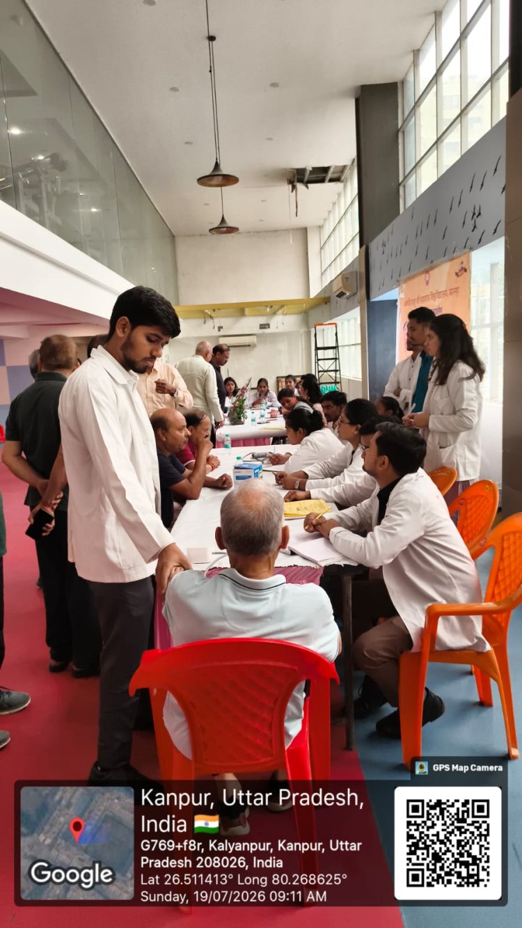 स्वस्थ समाज के निर्माण में जागरूकता और नियमित स्वास्थ्य जांच जरूरी : प्रो. विनय कुमार पाठक
