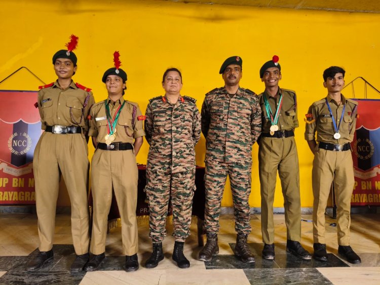 एनसीसी कैडेट्स ने कैंप में किया अनुशासन व समर्पण का उत्कृष्ट प्रदर्शन : रितु श्रीवास्तव रावत