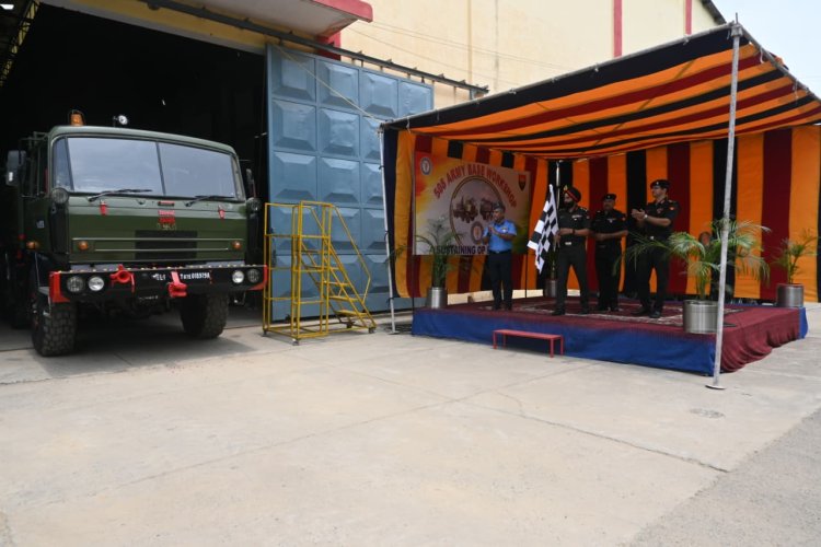 चेओकी की 508 आर्मी बेस वर्कशॉप ने रचा इतिहास, पहली बार किया टाट्रा 6x6 यूरो वाहन का सफल ओवरहॉल