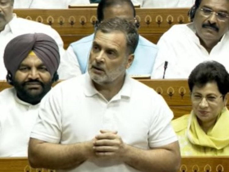 लोकसभा में राहुल गांधी के भाषण पर दो बार हंगामा, अमित शाह पर आरोप से सत्ता पक्ष भड़का