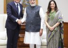 प्रधानमंत्री नरेन्द्र मोदी से मिले नेटफ्लिक्स के को-सीईओ टेड सारंडोस, मनोरंजन क्षेत्र की संभावनाओं पर की चर्चा