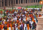 अयोध्या : रामजन्मभूमि परिसर के कुबेर टीला, शिव मंदिर में पूजन अर्चन, दर्शन को रामभक्त उमड़े