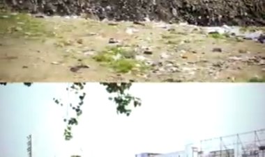 वाराणसी नगर निगम ने लगभग एक बीघा सरकारी पोखरी की भूमि को कराया कब्जा मुक्त