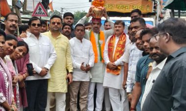 संत रविदास की रज कलश यात्रा से सेवा बस्तियों में पहुंचा समरसता का संदेश