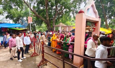 कोटार शिवधाम में उमड़ा आस्था का सैलाब, एक लाख भक्तों ने किया जलाभिषेक