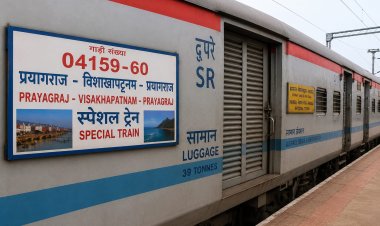 अनूपपुर: प्रयागराज-विशाखापटनम-प्रयागराज के मध्य 16 -16 फेरों के लिए अनूपपुर होकर चलेगी स्पेशल ट्रेन