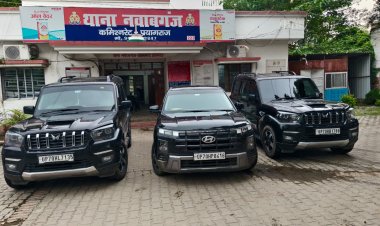 प्रयागराज के नवाबगंज टोल प्लाजा पर बड़ा एक्शन! बैरियर तोड़ने के मामले में 6 वाहन सीज, 28 की हुई पहचान
