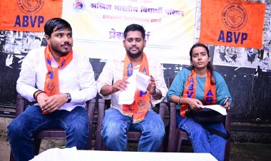इलाहाबाद विश्वविद्यालय में छात्रहित की समस्याओं का समयबद्ध हाे समाधान : आलोक त्रिपाठी