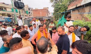 नालों पर अतिक्रमण करने वालों के खिलाफ होगी कार्रवाई : महापौर