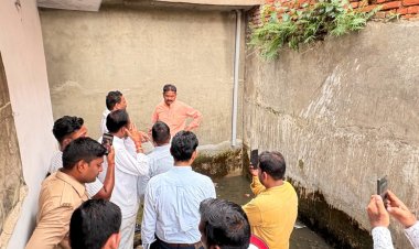 प्रयागराज में महापौर का बड़ा एक्शन! नालों पर कब्जा किया तो टूटेगा निर्माण, भूमाफियाओं पर होगी FIR