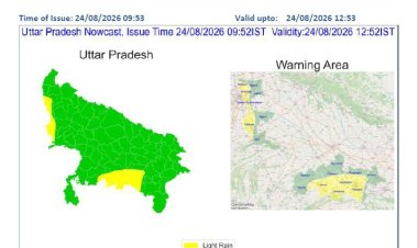 प्रयागराज समेत उत्तर प्रदेश के 18 जिलों में बारिश के आसार
