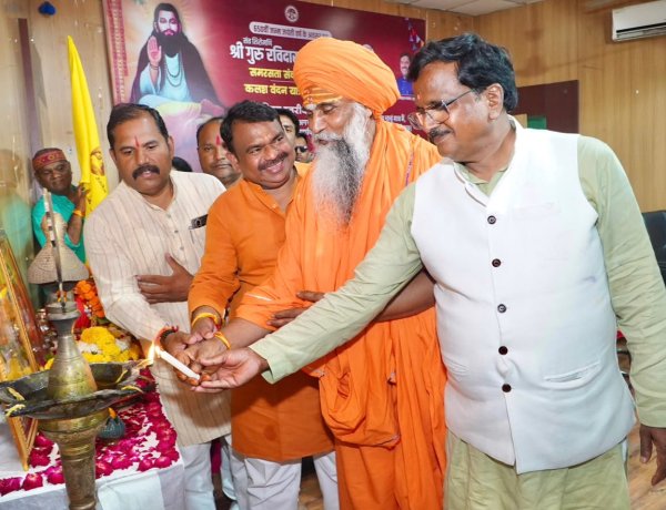 उज्जैनः गुरु रविदास महाराज की 650वीं जयंती वर्ष पर समरसता संकल्प अभियान का शुभारंभ