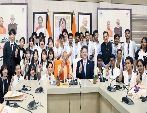 भारत-जापान की युवा पीढ़ी का मिलन, मुख्यमंत्री आवास पर गूंजा दोस्ती और भविष्य का संदेश