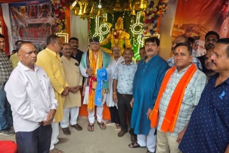 वाराणसी में विधायक सौरभ श्रीवास्तव ने कांवड़ सेवा शिविर का किया शुभारम्भ