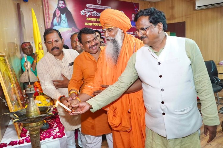 उज्जैनः गुरु रविदास महाराज की 650वीं जयंती वर्ष पर समरसता संकल्प अभियान का शुभारंभ