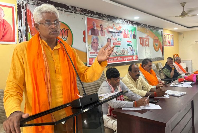 हर घर तिरंगा' राष्ट्रभक्ति, राष्ट्रीय एकता और वीर बलिदानियों के सम्मान का जनअभियान : अमरनाथ यादव