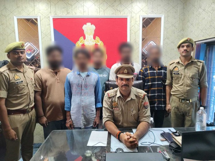 ‘ऑपरेशन चक्रव्यूह’ के तहत जुआ खेल रहे पांच गिरफ्तार