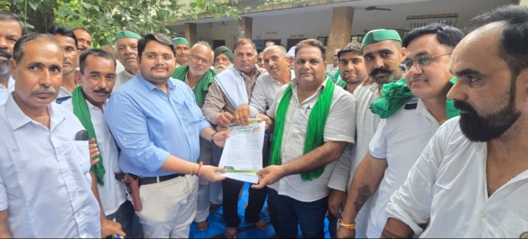 किसान पंचायत में की गई सर्किल रेट बढ़ाने व गन्ना भुगतान कराने की मांग