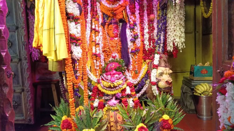 वाराणसी : दशाश्वमेध में देवगुरु बृहस्पति भगवान का वार्षिक हरियाली एवं हिम श्रृंगार