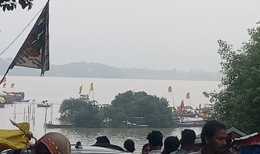 प्रयागराज में गंगा-यमुना का जलस्तर फिर बढ़ा, 24 घंटे में 20 सेंटीमीटर तक उछाल; प्रशासन अलर्ट