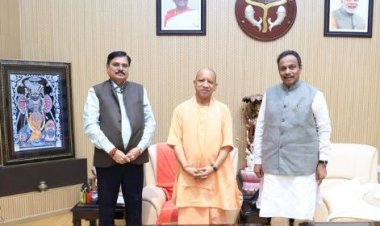 CM योगी से मिले विनोद तावड़े, 2027 को लेकर बड़ा दावा- ‘यूपी में तीसरी बार बनेगी NDA सरकार’