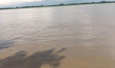 गंगा का जलस्तर चेतावनी बिंदु से सिर्फ 4 सेंटीमीटर नीचे, बैराज पर पानी 113.960 मीटर पहुंचा