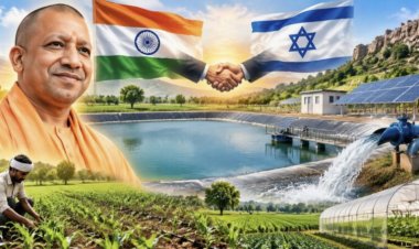 योगी सरकार का ‘जितना पानी, उतनी खेती’ मॉडल, खेतों तक पहुंचेगी इजराइली तकनीक; हर बूंद और फसल का होगा हिसाब