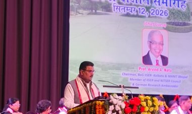 ट्रिपल आईटी इलाहाबाद का 21वां दीक्षांत समारोह, 728 विद्यार्थियों को मिलीं उपाधियां; दिव्यांश ओमर को चेयरमैन स्वर्ण पदक