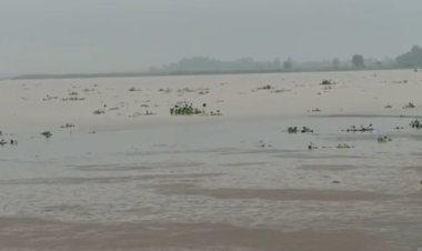 गंगा का जलस्तर सात सेंटीमीटर घटा, खतरे के निशान से 33 सेंटीमीटर नीचे