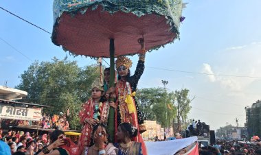 सुमेरपुर का तीजा महोत्सव बना वृंदावन, हरचंदन तालाब में सजी नाग नाथ लीला; कंस वध देख भाव-विभोर हुए श्रद्धालु