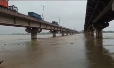 कानपुर में फिर घटा गंगा का जलस्तर, खतरे के निशान से 70 सेंटीमीटर नीचे; डाउनस्ट्रीम में भी गिरावट