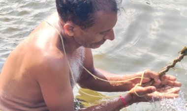 पितृपक्ष विशेष: अमरकंटक के आरंडी संगम पर श्राद्ध, तर्पण और पिंडदान की विशेष धार्मिक परंपरा