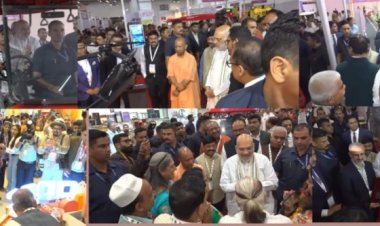अमित शाह ने किया UP International Trade Show 2026 का शुभारंभ, 85 देशों के खरीदार होंगे शामिल