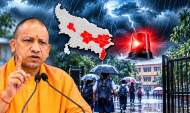 यूपी में मौसम को लेकर योगी सरकार अलर्ट, रेड अलर्ट वाले जिलों में स्कूल बंद रखने के निर्देश