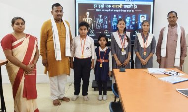 अयोध्या के विज्ञान मेले में शिवदयाल जायसवाल विद्यालय का दबदबा, प्रथम स्थान हासिल कर प्रांतीय स्तर के लिए चयन