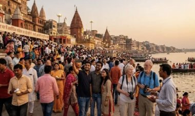 पर्यटकों की पसंद बनी काशी, 2014 से जुलाई 2026 तक 52.71 करोड़ लोगों ने किया वाराणसी का भ्रमण