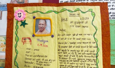 यूपी के एक लाख बच्चों को मिली पढ़ाई की अपनी टेबल, स्टडी स्पेस पाकर विद्यार्थियों ने CM योगी को लिखे आभार पत्र