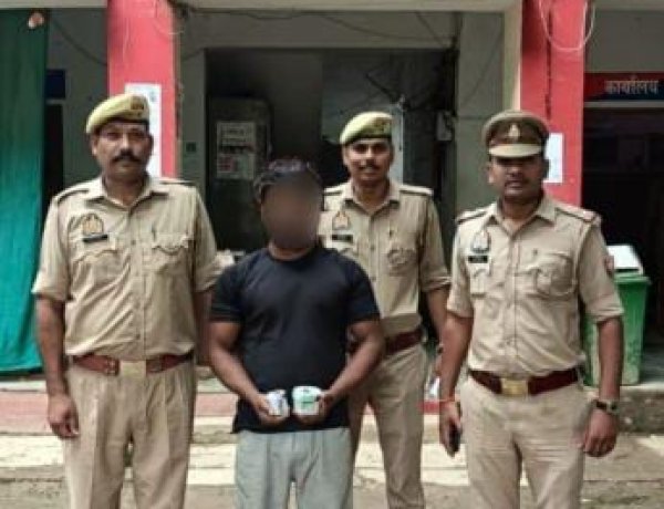 96 पुड़ियों में 13.60 ग्राम स्मैक के साथ तस्कर गिरफ्तार, कीमत 4 लाख रुपये से ज्यादा; पहले से 6 मुकदमे दर्ज