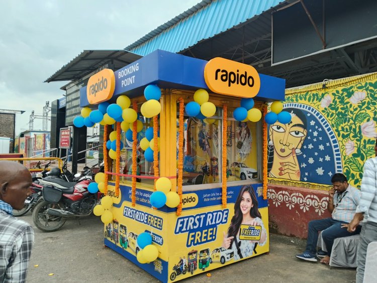 प्रयागराज : प्रमुख रेलवे स्टेशनों पर यात्रियों को मिली राइड-हेलिंग कियोस्क की सुविधा